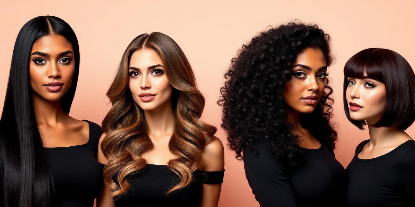Coleção de perucas SOL Hair Closet